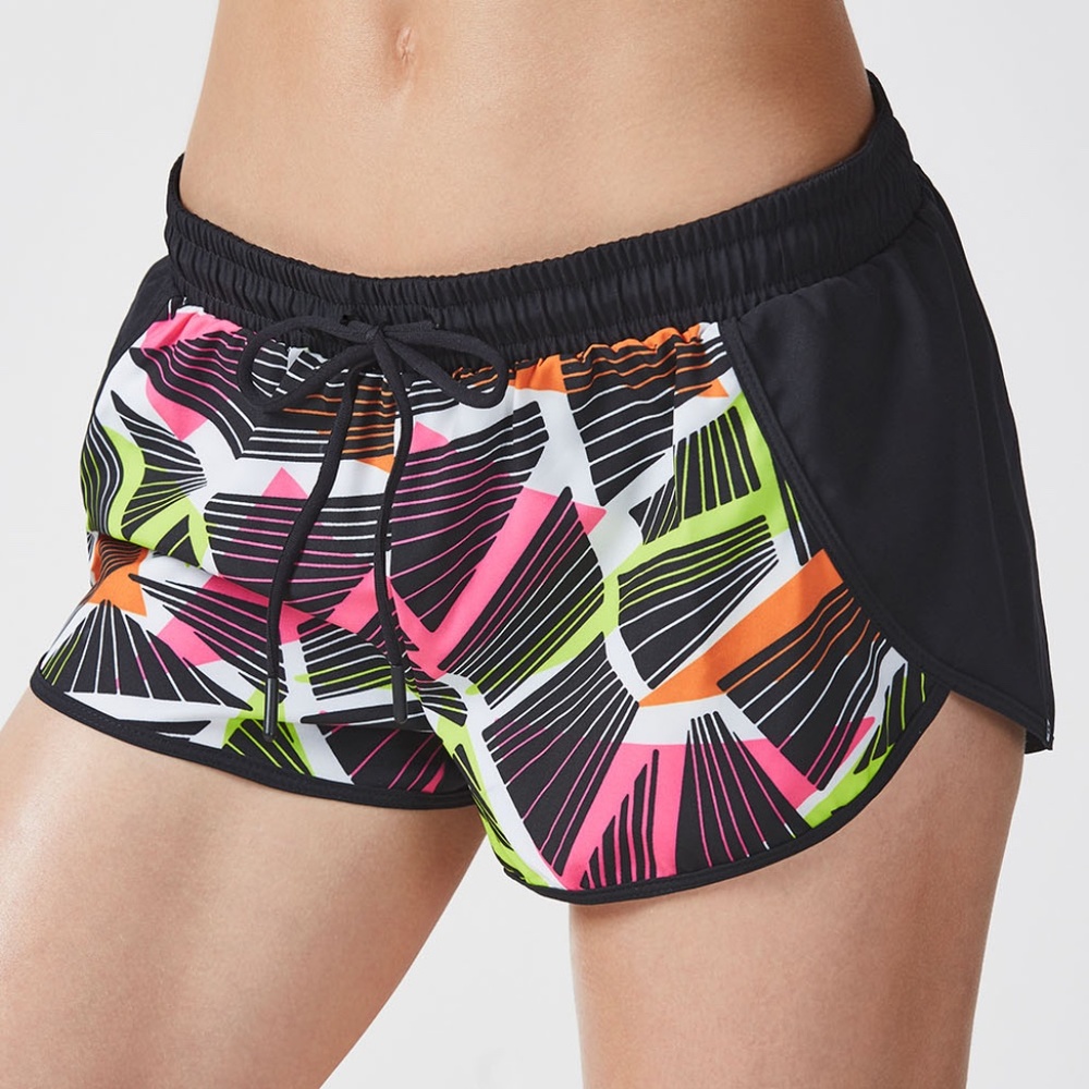 FABLETICS CARRIE ATHLETIC RUNNING SHORTS SMALL